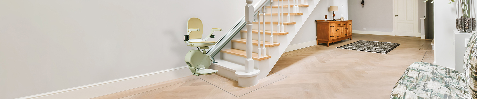 Stairlifts in a Leeds home